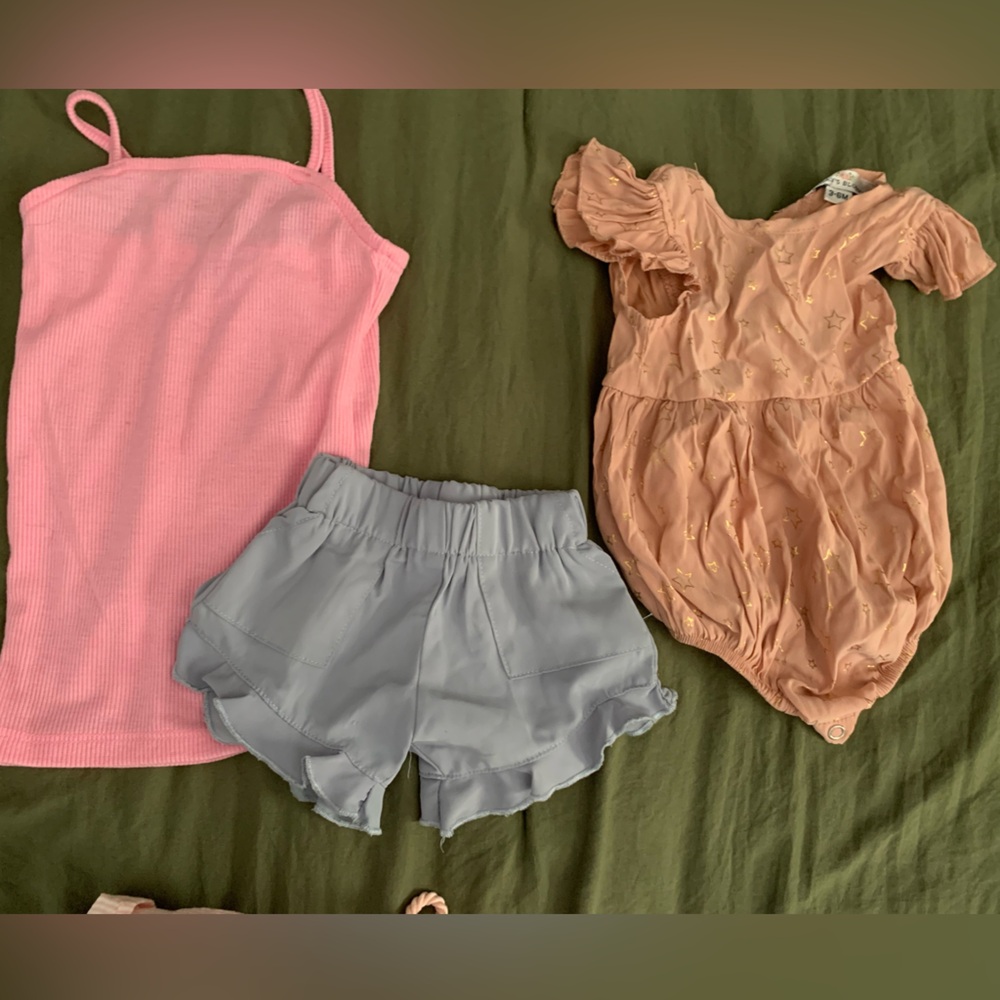 Bailey Blossoms Infant Girl Summer bundle